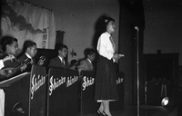 Hanamatsuri [Flower Festival, Chicago Buddhist Church, 5487 S. Dorchester, Chicago], April 1948, 24 negatives, Item 8