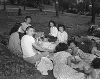 Sangha [Adult Buddhist Group Picnic], July 18, 1948, Item 1