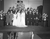 Mr. and Mrs. Frank Matsumoto (Wedding), Item 1: Nobuko and Frank Matsumoto's wedding