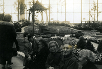 Issei Social Program, Item 37: Visit to Flower Show, McCormick Place, Chicago