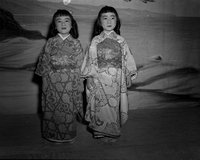 Chicago Buddhist Church (Obon), August 14-15, 1948, Item 2: From left: Mari Akiyama, Toyo Kitahata