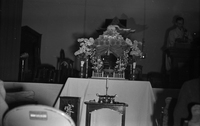 Hanamatsuri [Flower Festival, Chicago Buddhist Church, 5487 S. Dorchester, Chicago], April 1948, 24 negatives, Item 19