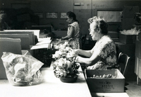 Senior Work Center, Item 15, front: Left to right: Mrs. Asa, Mrs. Kiku Sato