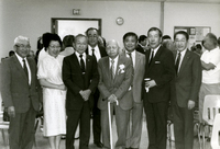 Fundraising Panel, [1110 N. LaSalle Street and 3257 N. Sheffield Buildings], Food Festival Ribbon-Cutting, Market Day, Annual Meeting, Cosmos [Club], and [Issei] Picnic, Item 8: Annual Meeting 1984