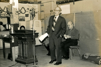 New Year's Party, Item 11, front: Mr. Tomiyama speaking at New Year's party