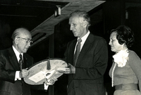 Fuji Festival, Item 1, front: U.S. Representative Sidney R. Yates (Illinois) (center)