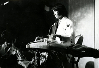 Fuji Festival, Item 1, front: Brian Yamakoshi plays the koto at the Fuji Festival, Sheraton Blackstone Hotel, Chicago