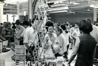 Market Day and Knitting Class, Item 11, front: Center front: Roy and Merle Kaneko