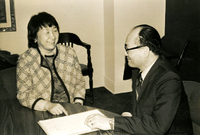 Executive Director [Masaru Nambu] and JASC President [Lillian Kimura], Item 1, front